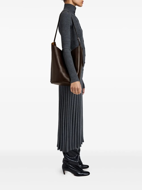 Proenza Schouler buckle-fastening leather tote bag - Brown - zdjęcie produktu nr 2