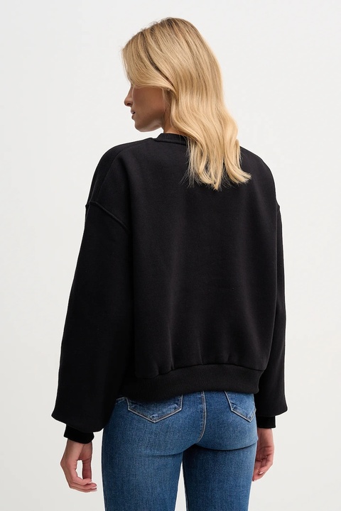 Tommy Hilfiger bluza damska kolor czarny z nadrukiem WW0WW47831 - zdjęcie produktu nr 1