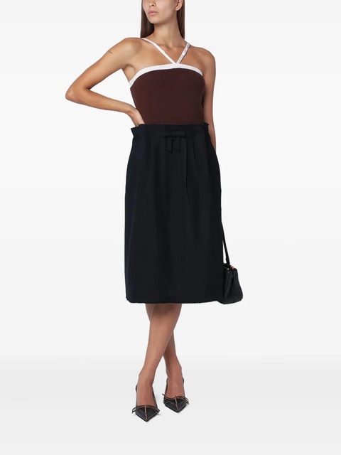 Prada bow detail skirt - Blue - zdjęcie produktu nr 1
