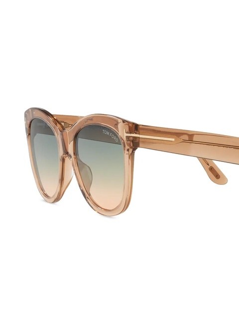 TOM FORD Eyewear square gradient sunglasses - Brown - zdjęcie produktu nr 2