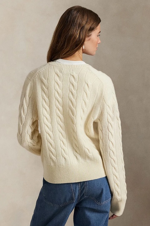 Polo Ralph Lauren sweter damski kolor biały 211972104 - zdjęcie produktu nr 2