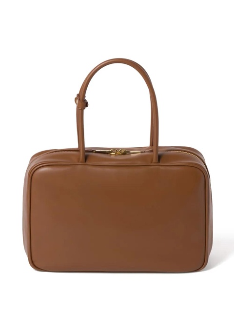 Miu Miu Leather Beau bag - Brown - zdjęcie produktu nr 2