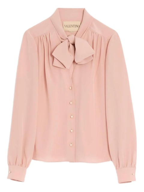 Valentino Garavani neck-scarf blouse - Pink - zdjęcie produktu nr 1