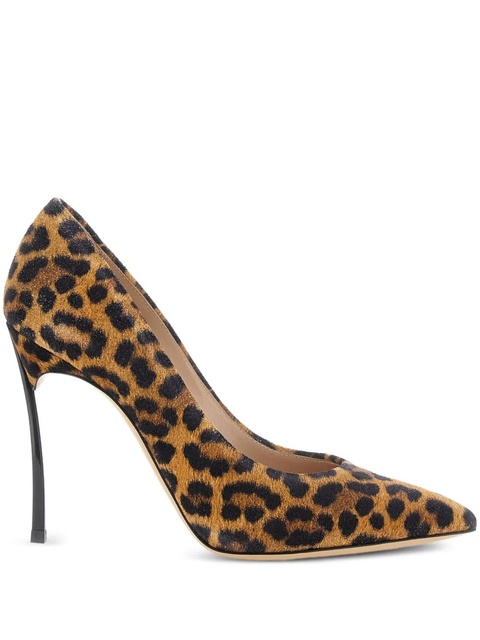 Casadei Malesia leopard-print stiletto pumps - Neutrals - zdjęcie produktu nr 1