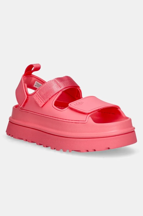 UGG sandały Goldenglow damskie kolor różowy na platformie 1152685-TPCL - zdjęcie produktu nr 1