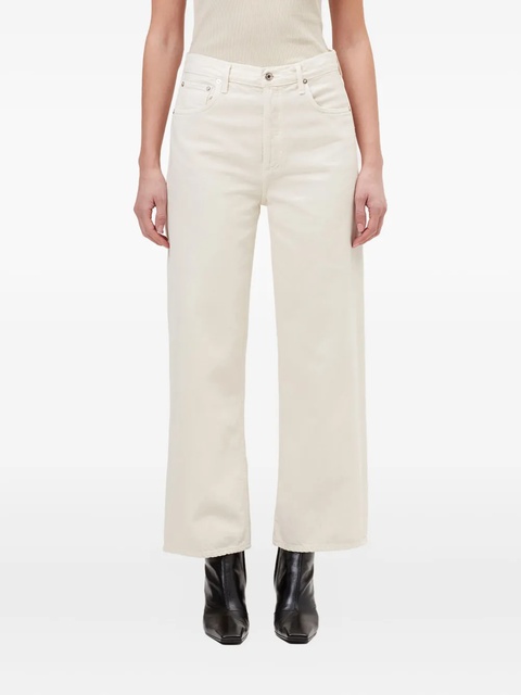 AGOLDE frayed-hem jeans - Neutrals - zdjęcie produktu nr 2