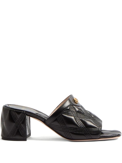 Valentino Garavani 60mm Quiltie 67 sandals - Black - zdjęcie produktu nr 1
