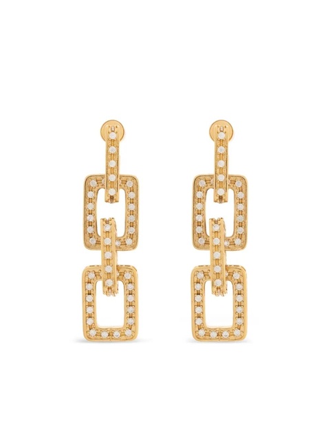 Marni crystal-embellished earrings - Gold - zdjęcie produktu nr 1