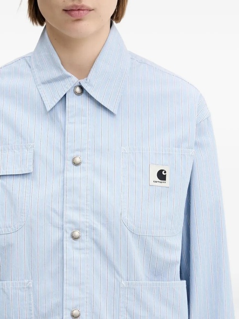 Carhartt WIP Nota Shirt stripe-pattern jacket - Blue - zdjęcie produktu nr 2