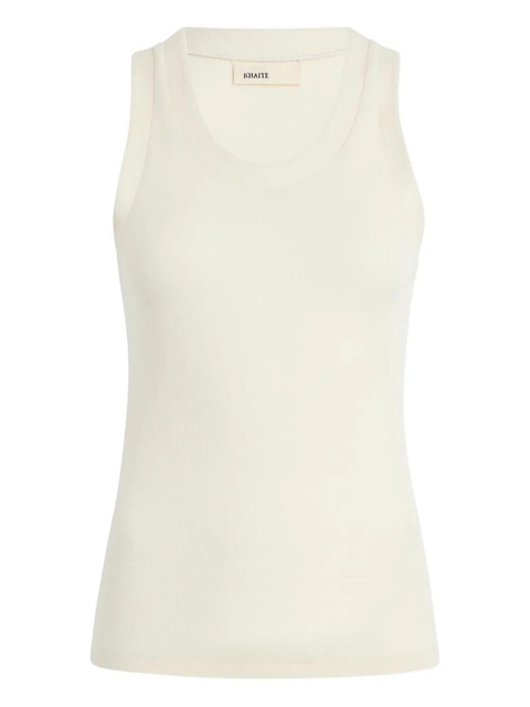 KHAITE Isha sleeveless top - Neutrals - zdjęcie produktu nr 1