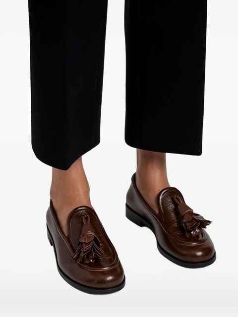 Proenza Schouler tassel leather loafers - Brown - zdjęcie produktu nr 2