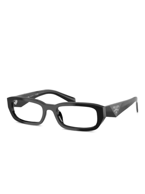 Prada Eyewear rectangle-frame glasses - Green - zdjęcie produktu nr 1