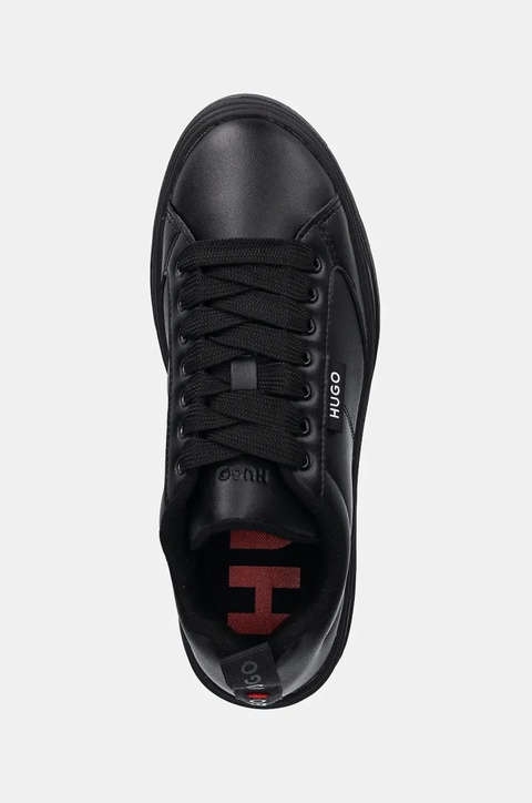 HUGO sneakersy Lyssa kolor czarny 50520718 - zdjęcie produktu nr 2