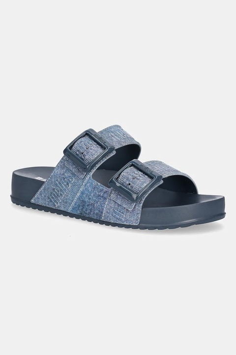 Melissa klapki COZY M LOVER SLIDE DENIM damskie kolor niebieski M 36146 - zdjęcie produktu nr 1