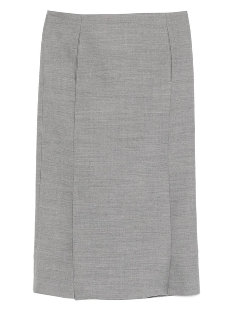 ENTIRE STUDIOS straight skirt - Grey - zdjęcie produktu nr 1