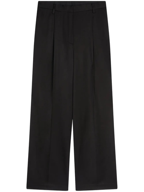 DRIES VAN NOTEN pleated palazzo pants - Black - zdjęcie produktu nr 1