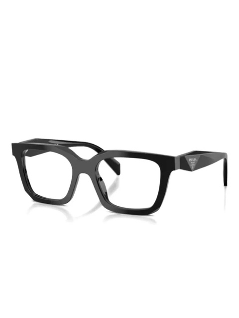 Prada Eyewear geometric-frame glasses - Black - zdjęcie produktu nr 2