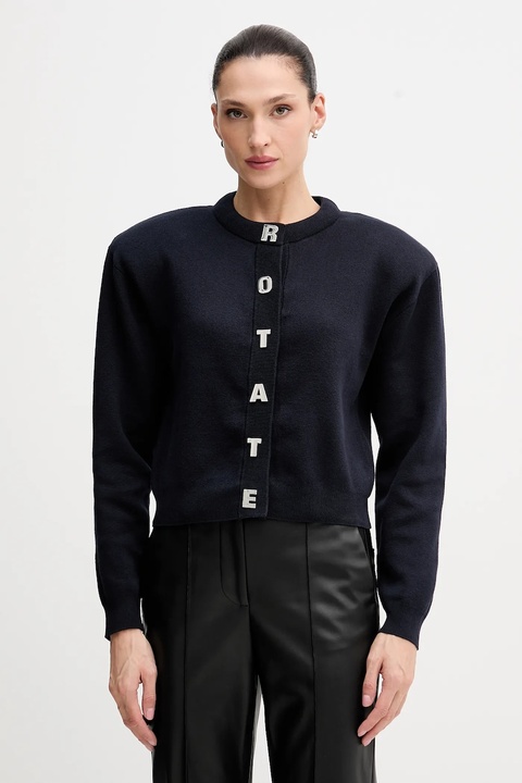 Rotate kardigan damski kolor granatowy 1138542318 - zdjęcie produktu nr 1