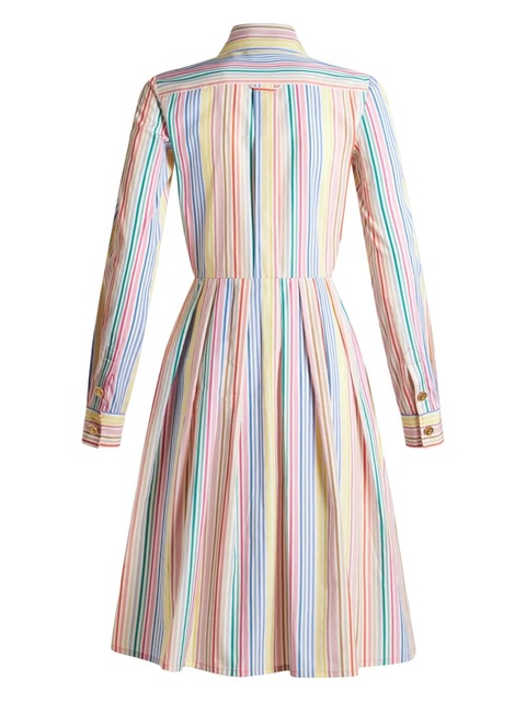 ETRO striped shirt dress - White - zdjęcie produktu nr 2