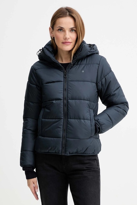 G-Star Raw kurtka damska kolor granatowy przejściowa D25193-B958 - zdjęcie produktu nr 1
