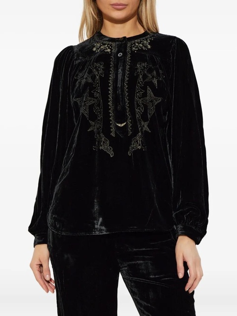 Zadig&Voltaire Tigy blouse - Black - zdjęcie produktu nr 2