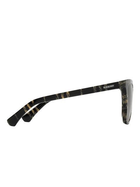 Burberry check-pattern square-frame sunglasses - Grey - zdjęcie produktu nr 2