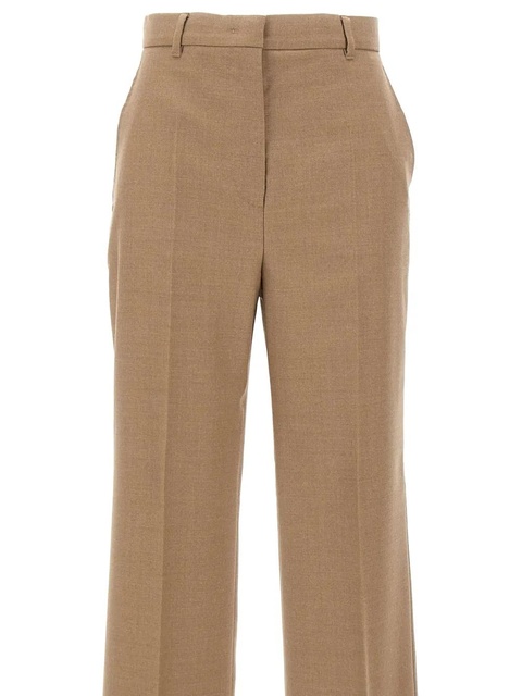 Max Mara Soraga Twill belt loops trousers - Brown - zdjęcie produktu nr 2