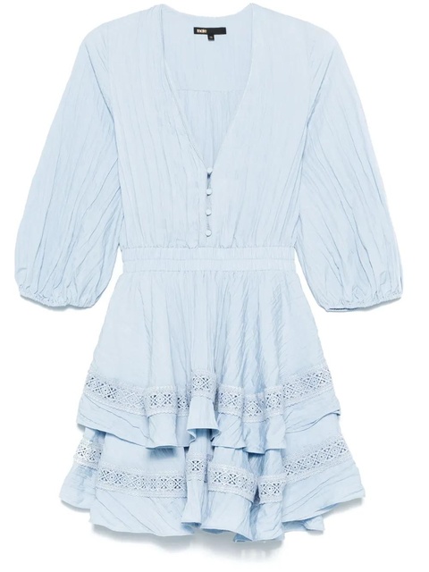 Maje peplum-hem mini dress - Blue - zdjęcie produktu nr 1