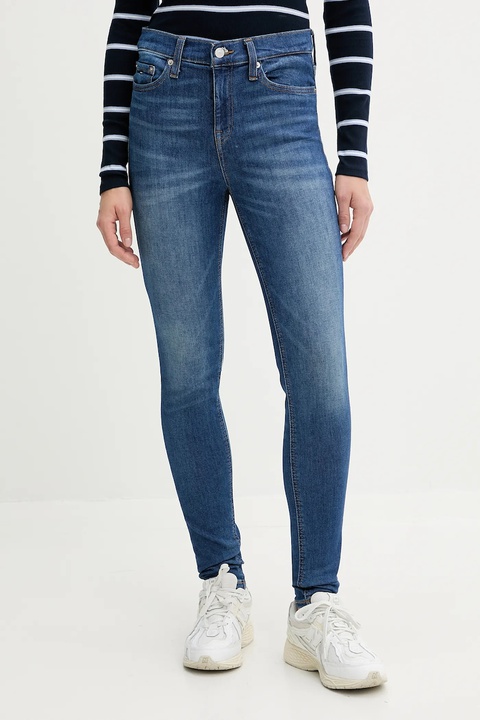 Tommy Jeans jeansy damskie kolor niebieski DW0DW21819 - zdjęcie produktu nr 1