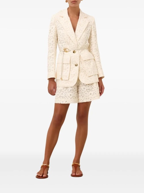 ZIMMERMANN Illuminate lace blazer - Neutrals - zdjęcie produktu nr 2