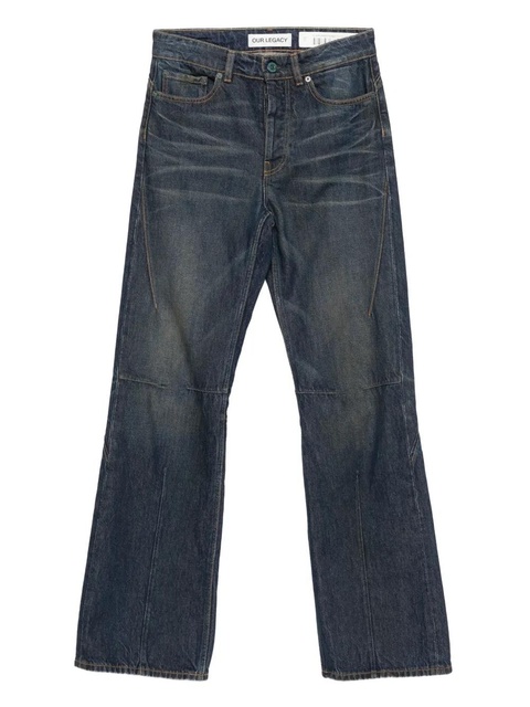 OUR LEGACY Moto Cut jeans - Blue - zdjęcie produktu nr 1