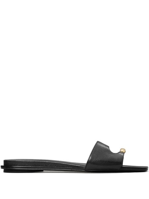 Tory Burch Pierced slides - Black - zdjęcie produktu nr 1