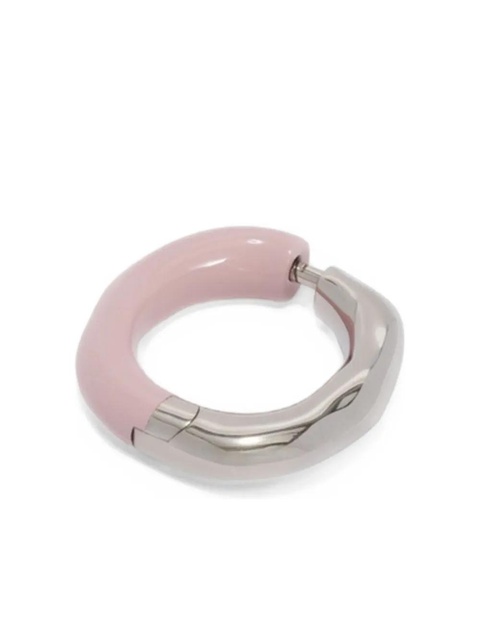 Jil Sander Cannolo hoop brooche - Silver - zdjęcie produktu nr 1