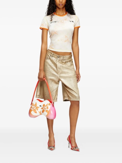 Diesel x Karol G T-Uncutie floral-print T-shirt - Neutrals - zdjęcie produktu nr 1