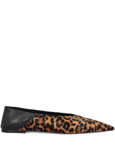 Saint Laurent leather ballet flats - Brown - zdjęcie produktu nr 1