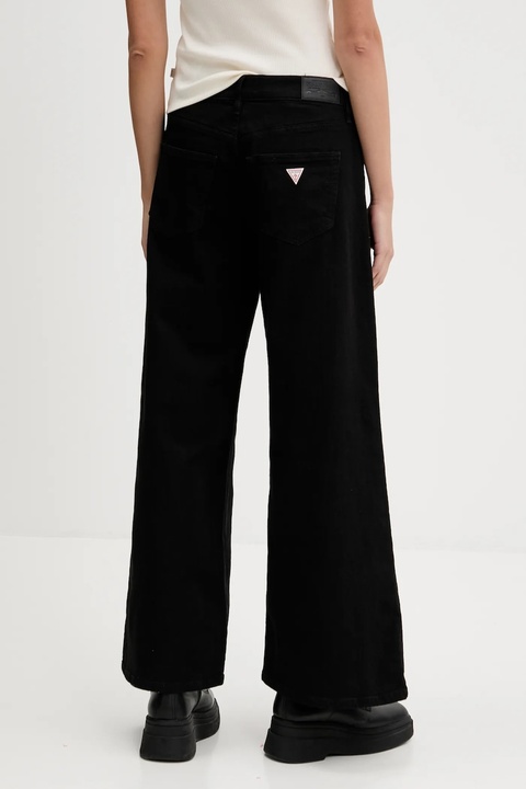 Guess Jeans jeansy damskie kolor czarny W5YA0O D0141 - zdjęcie produktu nr 2