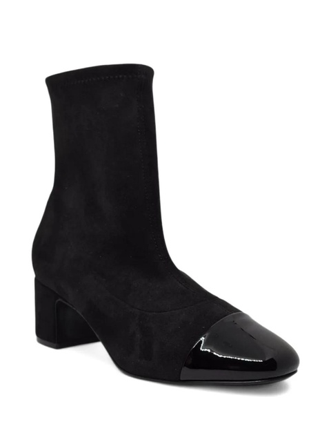 Casadei cap-toe block-heel pumps - Black - zdjęcie produktu nr 2