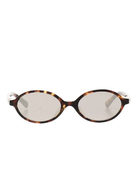 Miu Miu oval-frame sunglasses - Brown - zdjęcie produktu nr 1