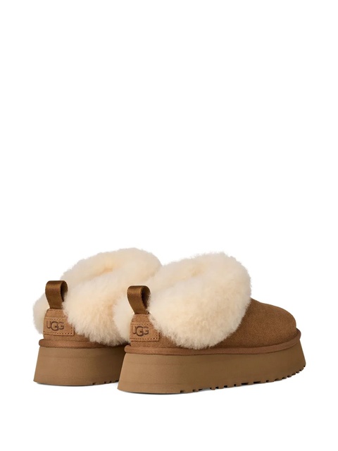 UGG platform suede flat mules - Brown - zdjęcie produktu nr 2