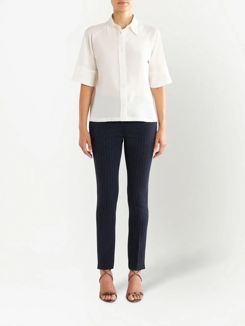 ETRO pinstripe tailored trousers - Black - zdjęcie produktu nr 2