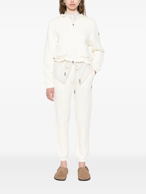 Moncler knitted-pocket hoodie - White - zdjęcie produktu nr 2