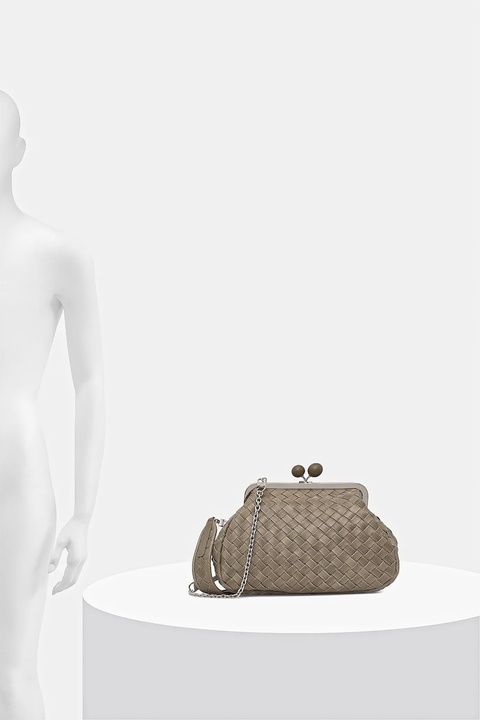 Weekend Max Mara torebka skórzana PANCIA kolor zielony 2525516154600 - zdjęcie produktu nr 2