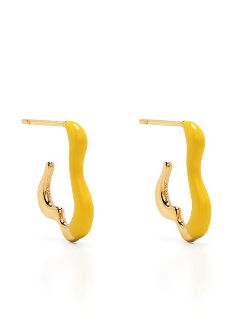 Missoma small Squiggle two-tone earrings - Gold - zdjęcie produktu nr 1