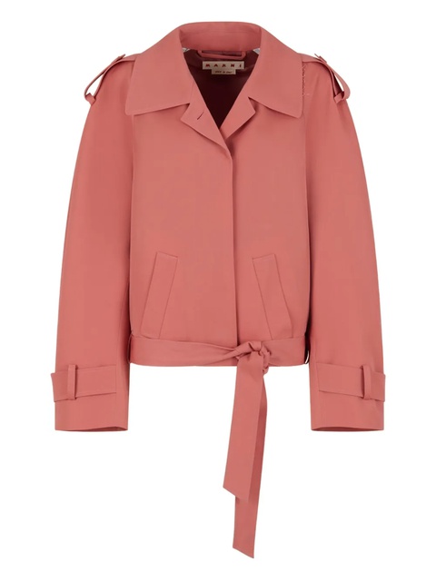 Marni belted jacket - Pink - zdjęcie produktu nr 1