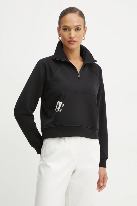 Karl Lagerfeld bluza damska kolor czarny z nadrukiem A1W20058 - zdjęcie produktu nr 1