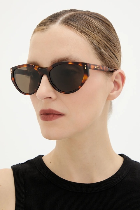 Isabel Marant okulary przeciwsłoneczne damskie kolor brązowy IM 0217/S - zdjęcie produktu nr 1