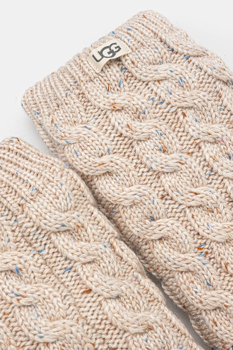 UGG skarpetki z domieszką wełny ELOWYN kolor beżowy 1171627 - zdjęcie produktu nr 2