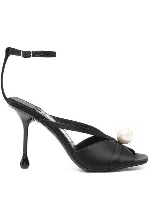 Jimmy Choo 100mm Siva sandals - Black - zdjęcie produktu nr 1