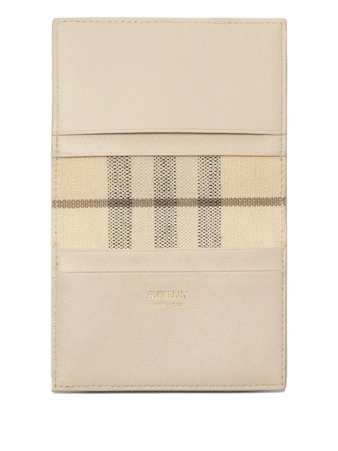 Burberry Bloomsbury leather card case - Neutrals - zdjęcie produktu nr 2