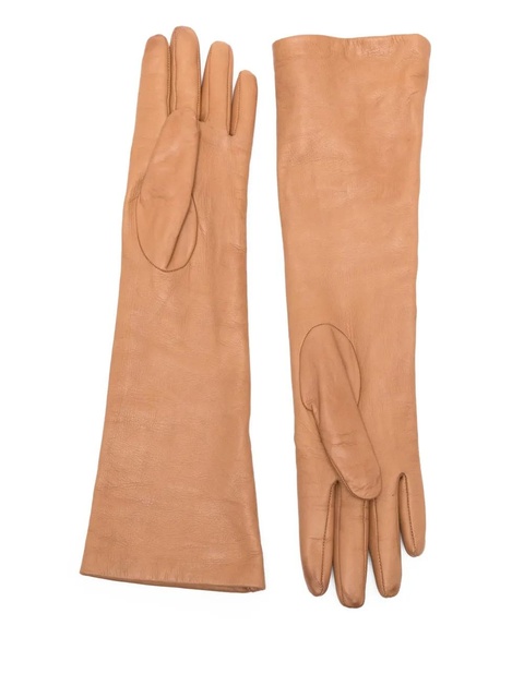 Max Mara lambskin gloves - Brown - zdjęcie produktu nr 1